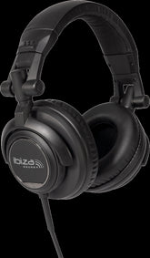 Ibiza Sound DJH100, faltbarer DJ-Stereo-Kopfhörer, geräuschisolierend